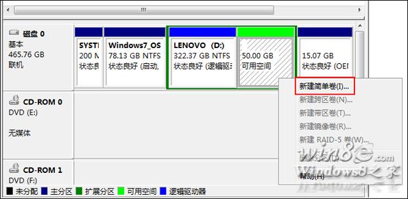 教大家系統win7磁盤分區的詳細方法