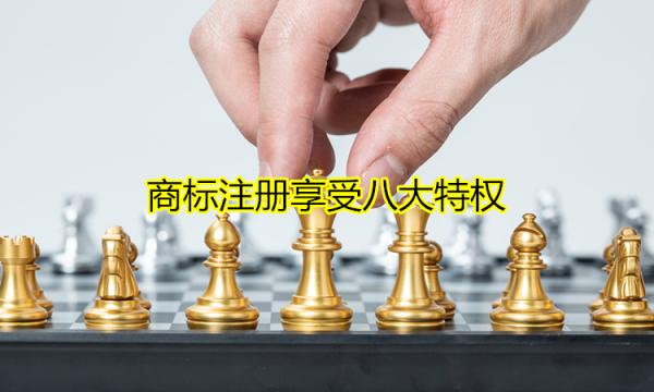 注冊商標后可享有八大特權哦！